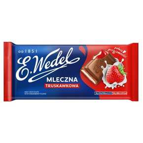 CZEKOLADA WEDEL MLECZNA NADZ TRUSKAWKA 100 g