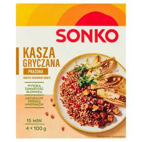 KASZA GRYCZANA SONKO 4*100 g HFP