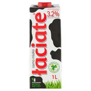 MLEKO UHT ŁACIATE 3,2 % 1 l SM MLEKPOL