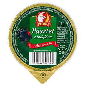 PASZTET PROFI Z INDYKA 131 g