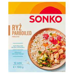 RYŻ SONKO PARBOILED 4*100 g HFP