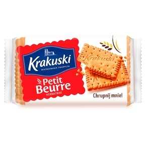 HERBATNIKI KRAKUSKI PETIT BEURRE 50 g BAHLSEN