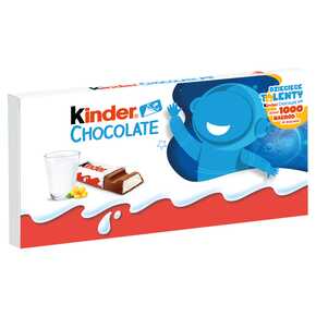 CZEKOLADKI KINDER CHOCOLATE T8 100 g FERRERO