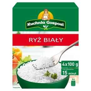 RYŻ KUCHNIA GOSPOSI BIAŁY 4*100 g CENOS