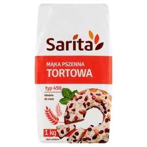 MĄKA TORTOWA SARITA TYP 450 1 kg MW DOBRY WYBÓR