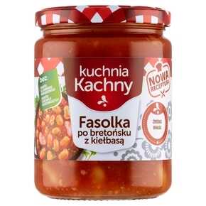 FASOLKA KUCHNIA KACHNY PO BRETOŃSKU Z KIEŁBASĄ 500 g MW DOBRY WYBÓR