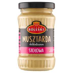 MUSZTARDA ROLESKI DELIKATESOWA STOŁOWA 175 g