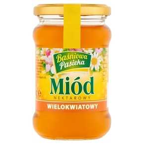 MIÓD BAŚNIOWA PASIEKA NEKTAR WIELOKWIATOWY 370 g MW DOBRY WYBÓR