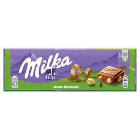 CZEKOLADA MILKA WHOLE HAZELNUTS 250 g MONDELEZ