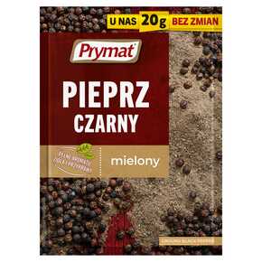PIEPRZ PRYMAT CZARNY MIELONY 20 g