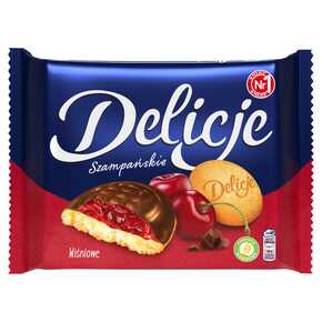 CIASTKA DELICJE SZAMPAŃSKIE WIŚNIOWE 294 g MONDELEZ