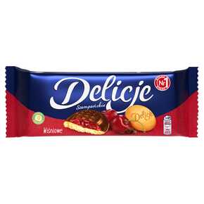 CIASTKA DELICJE SZAMPAŃSKIE WIŚNIOWE 147 g MONDELEZ
