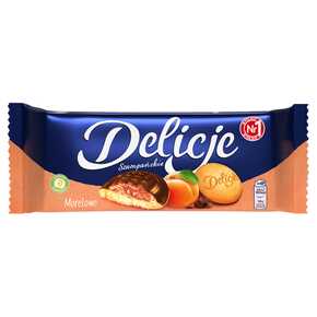 CIASTKA DELICJE SZAMPAŃSKIE MORELOWE 147 g MONDELEZ