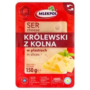 SER MLEKPOL KRÓLEWSKI Z KOLNA PLASTRY 150 g