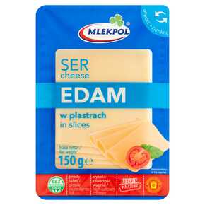 SER MLEKPOL EDAMSKI PLASTRY 150 g