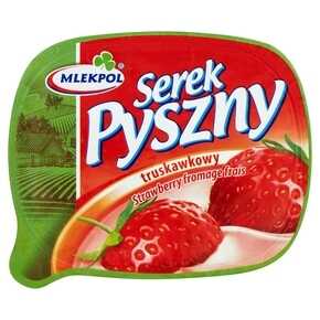 SEREK HOMOG PYSZNY TRUSKAWKA 140 g MLEKPOL