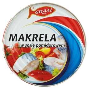 MAKRELA GRAAL W SOSIE POMIDOROWYM 300 g