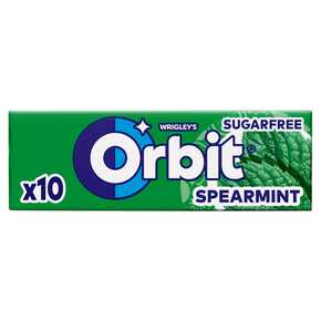 GUMA ORBIT SPEARMINT DRAŻE 14 g MARS