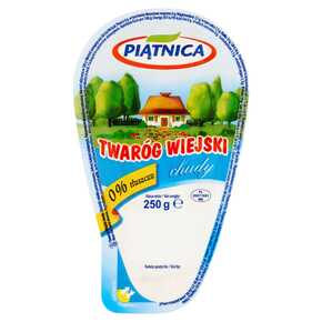 TWARÓG OSM PIĄTNICA WIEJSKI LEKKI KLINEK 250 g
