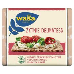 PIECZYWO WASA CHRUPKIE ŻYTNIE DELIKATE 210 g BARILLA