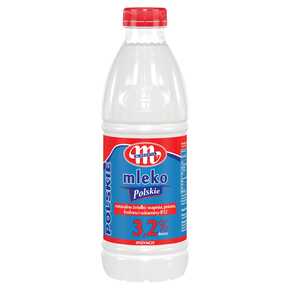 MLEKO MLEKOVITA ŚWIEŻE POLSKIE 3,2 % 1 l PET