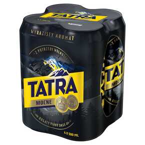 PIWO TATRA MOCNE 7% 500 ml 4-PAK GŻ PUSZ