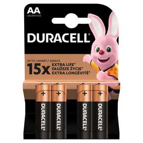 BATERIE DURACELL BASIC AA LR6 4 szt. P&G