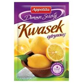 KWASEK CYTRYNOWY APPETITA DOMOWE SEKRETY 20 g COLIAN