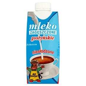 MLEKO GOSTYŃ ZAGĘSZCZONE NIESŁODZ 7,5 % 350 g KRT