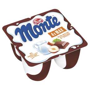 DESER MONTE MAX CZEKOLADA 4*100 g ZOTT