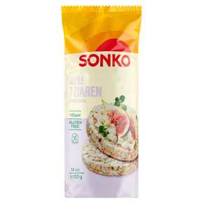WAFLE SONKO 7 ZIAREN Z DZIKIM RYŻEM 130 g HFP