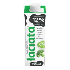 ŚMIETANKA ŁACIATA 12% 250 ml SM MLEKPOL KRT