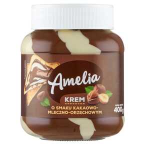 KREM AMELIA KAKAO MLECZ ORZECH 400 g MW DOBRY WYBÓR