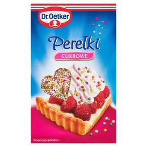 DEKORACJE DR OETKER PERELKI CUKROWE 80G