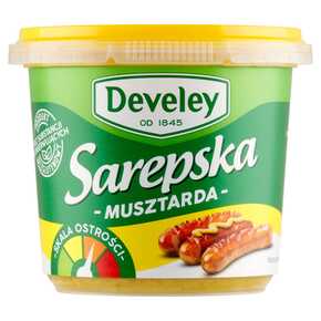 MUSZTARDA DEVELEY SAREPSKA 210 g PET