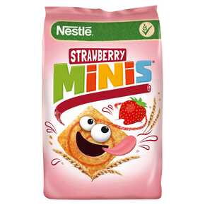 PŁATKI NESTLE MINIS TRUSKAWKA 250 g PACIFIC