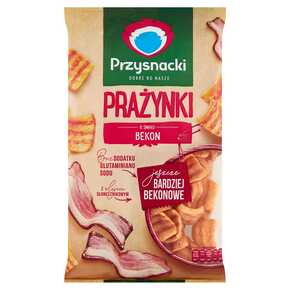 PRAŻYNKI PRZYSNACKI BEKONOWE 120 g INTERSNACK