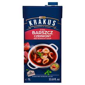 ZUPA KRAKUS BARSZCZ CZERWONY 1 l AGROS NOVA