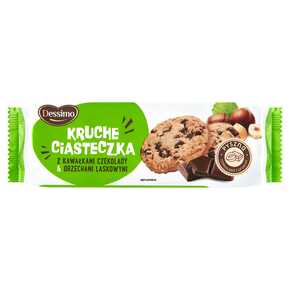 CIASTKA DESSIMO Z KAWAŁ CZEK I ORZECH LASK 120 g MW DOBRY WYBÓR