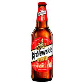 PIWO KRÓLEWSKIE JASNE PELNE 5,6 % 500 ml GŻ BUT ZW