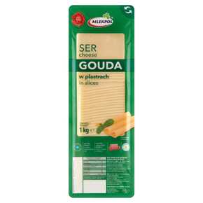 SER MLEKPOL GOUDA PLASTRY 1 kg