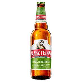 PIWO KASZTELAN NIEPASTERYZOWANE 4,6 % 500 ml CP BUT ZW