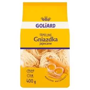 MAKARON GOLIARD FAMILIJNY GNIAZDKA DOMOWE 400 g