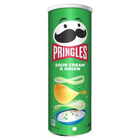 CHIPSY PRINGLES ŚMIETANOWO-CEBULOWE 165 g ORBICO