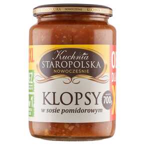 KLOPSY KUCHNIA STAROPOLSKA W SOSIE POMID 700 g GRAAL