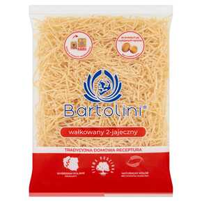 MAKARON BARTOLINI KRAJANKA ŚREDNIA 2-JAJ 400 g TABIT