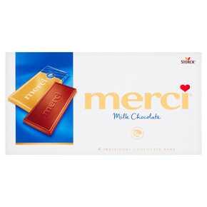 CZEKOLADA MERCI MLECZNA 100 g STORCK