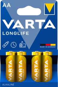 BATERIE VARTA LONGLIFE AA/LR6 4 szt. SPECTRUM