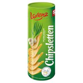 CHIPSY CHIPSLETTEN ZIELONA CEBULKA ZE SZCZYPIORKIEM 100 g LBS