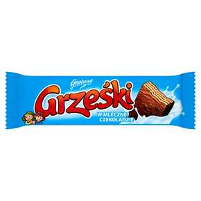 WAFEL GRZEŚKI W CZEK MLECZNEJ 36 g COLIAN